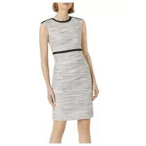NWT HOBBS LONDON Women's Amira Dress Neutral Black Size 6